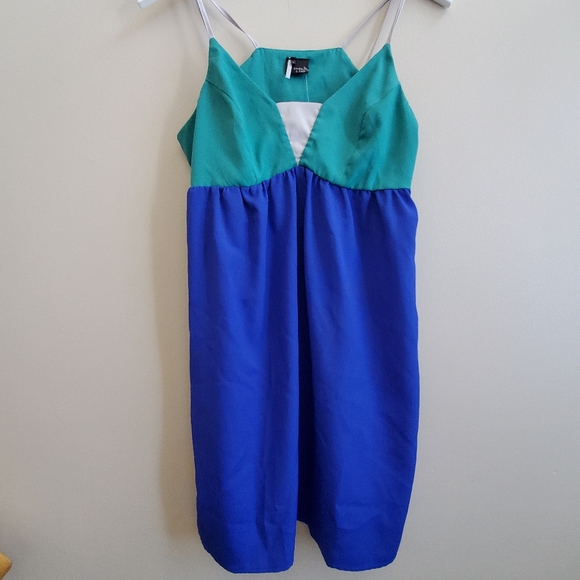 NWT Sparkle and Fade Colour Block Dress, small colour - Picture 2 of 8